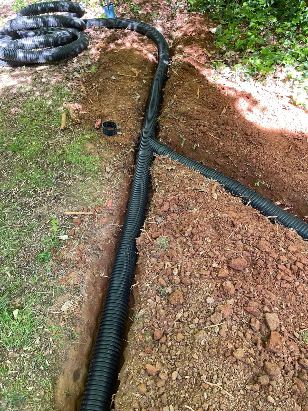 Drainage Solutions project by Sam General Landscaping