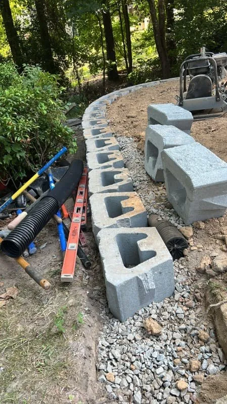 Drainage Solutions project by Sam General Landscaping