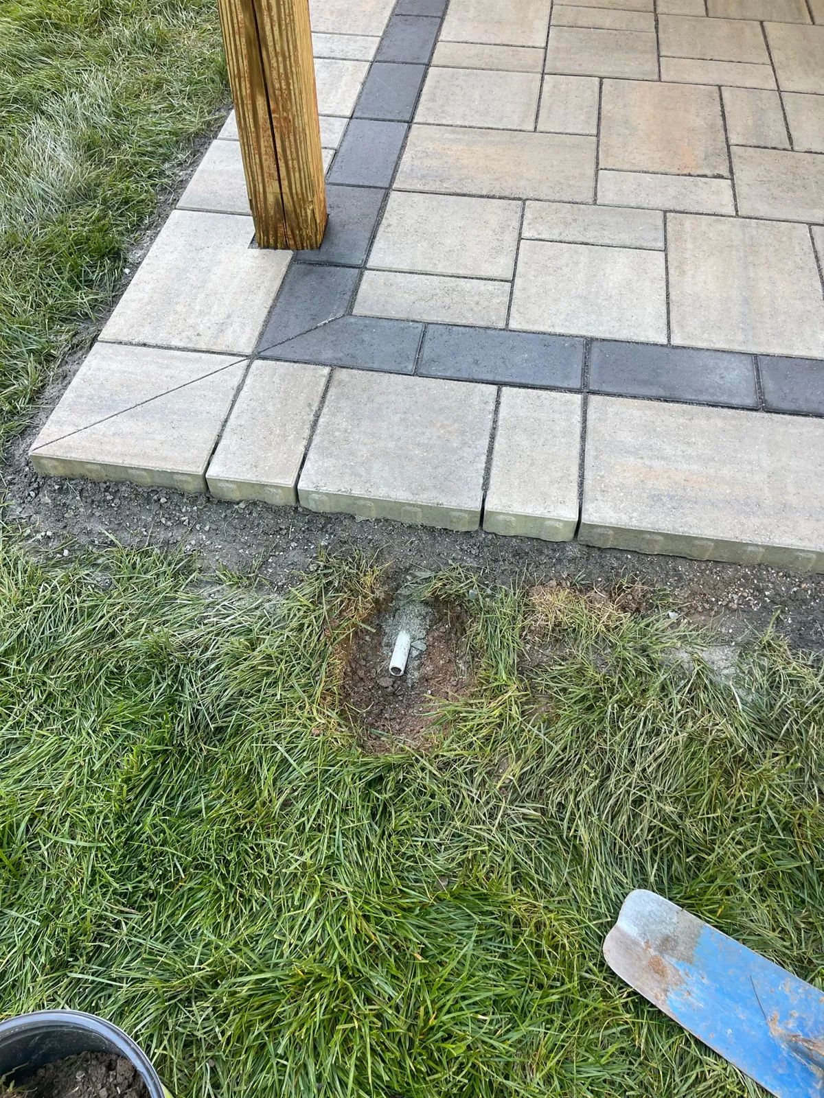 Drainage Solutions project by Sam General Landscaping