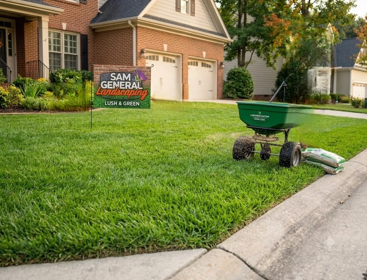 Lawn Maintenance project by Sam General Landscaping