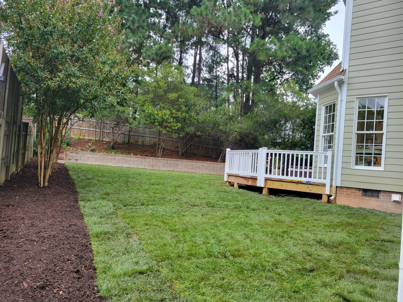 Mulch Installation project by Sam General Landscaping