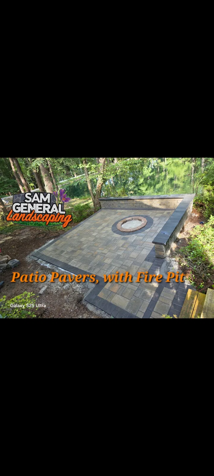 Landscaping project by Sam General Landscaping