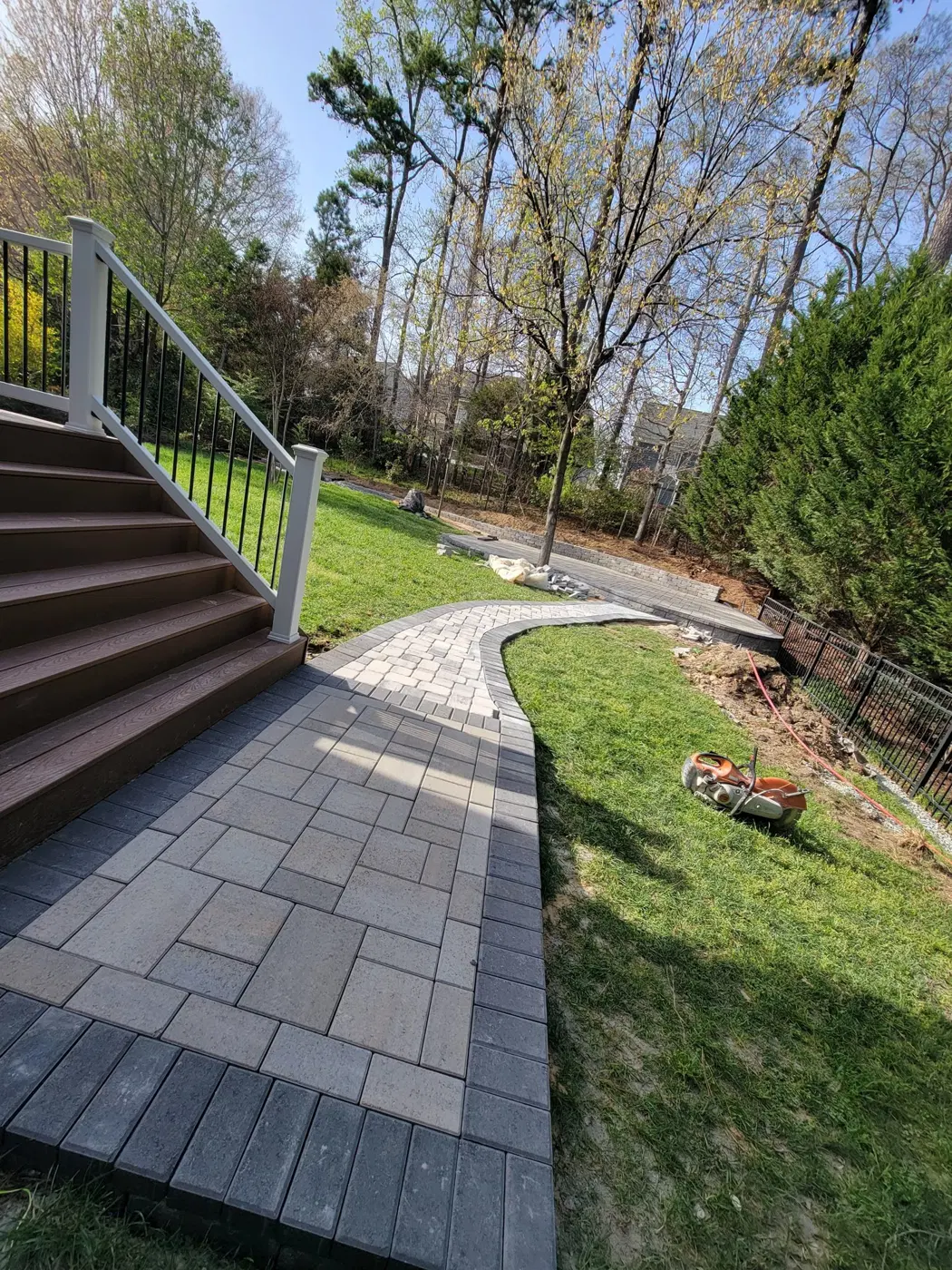 Walkways project by Sam General Landscaping