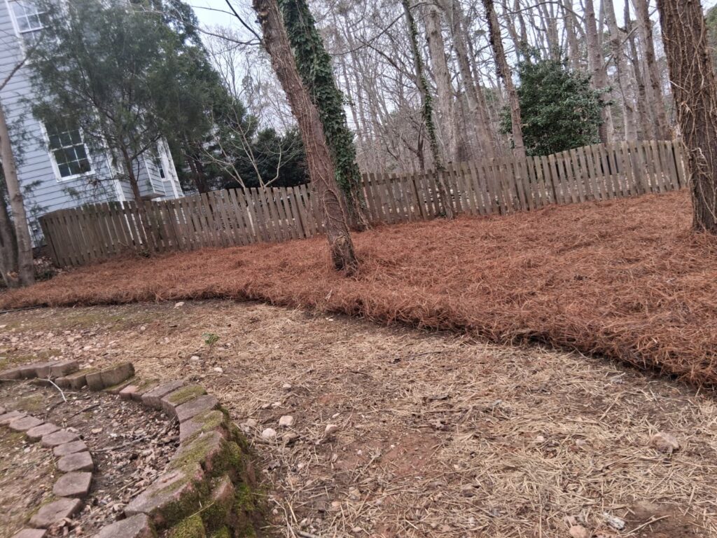 mulch installation